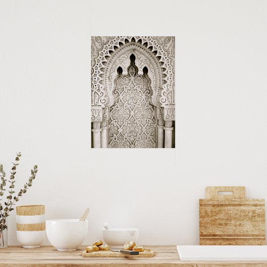 Poster - marokkanischer Pfeil (Küche)