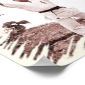 Poster Mas Oyama Menschleben (Ecke)