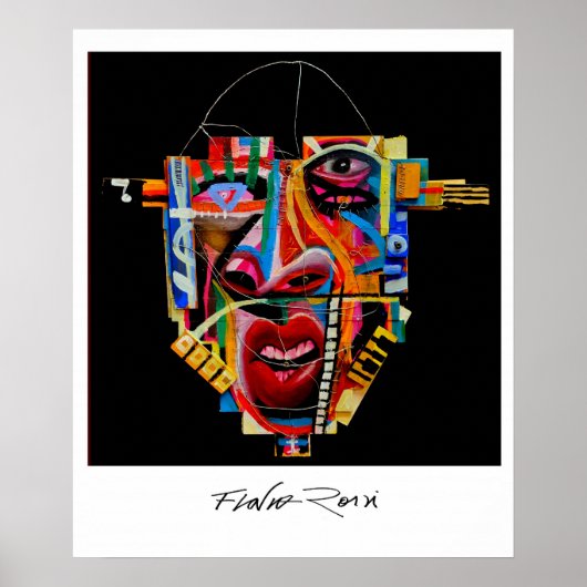 Poster: Mascara von Flavio Rossi Poster (Vorne)