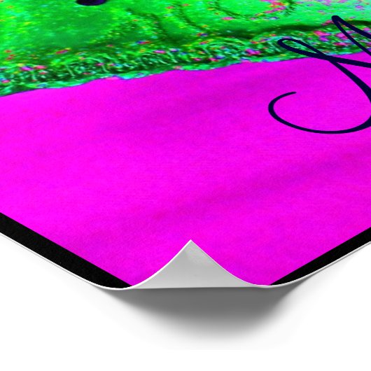 Poster "Masquerade" (Ecke)