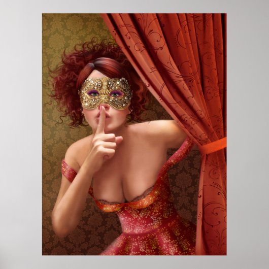 Poster "Masquerade" (Vorne)