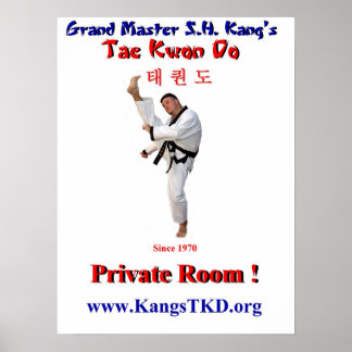 Poster-Master-Perry-Front-Kick-Private-Room Poster
