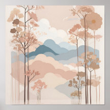 Poster Matt Mural Oil