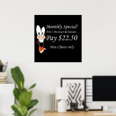 Poster Matte für Männerpuppe (Heimbüro)