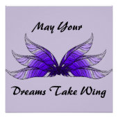 Poster - May Your Dreams Take Wing (Vorderseite)