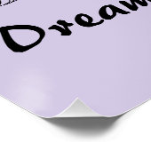 Poster - May Your Dreams Take Wing (Ecke)