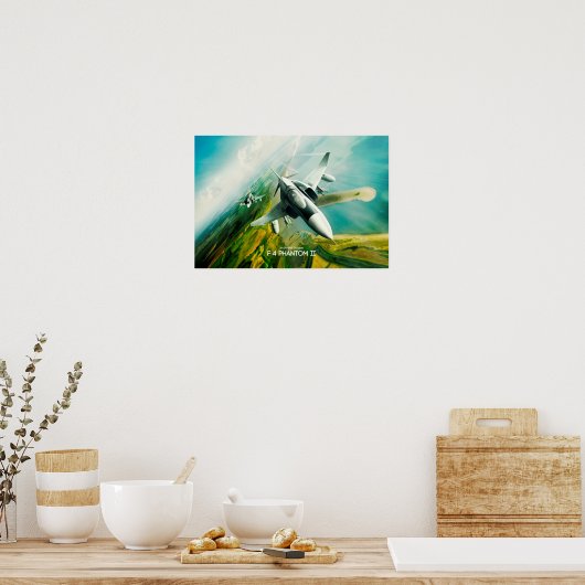 Poster McDonnell Douglas F-4 Phantom II (Küche)