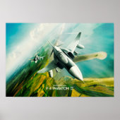 Poster McDonnell Douglas F-4 Phantom II (Vorne)