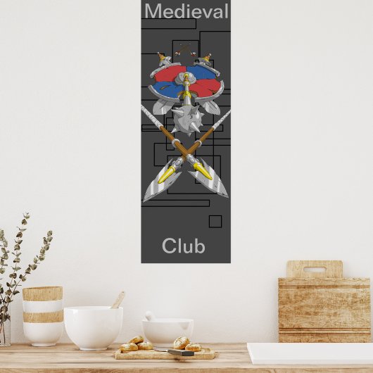 poster medieval club (Küche)