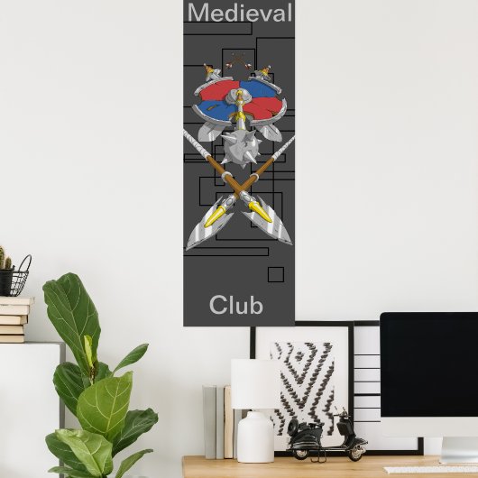 poster medieval club (Heimbüro)