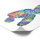 Poster - Meeresschildkröte (Ecke)