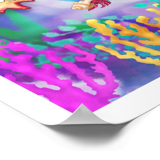 poster_Meereswelt Poster (Ecke)