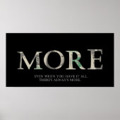 Poster "Mehr" (Vorne)