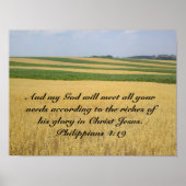 Poster Mein Gott wird geben (Vorne)