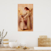 Poster: Mein Herz wahrnimmt dich Poster (Küche)