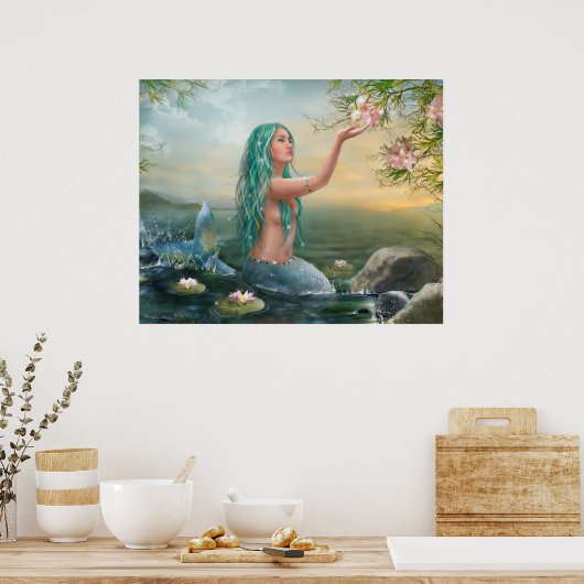 Poster Mermaid Ariel (Küche)
