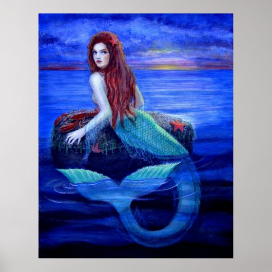 Poster "Mermaid's Dinner" (Vorne)