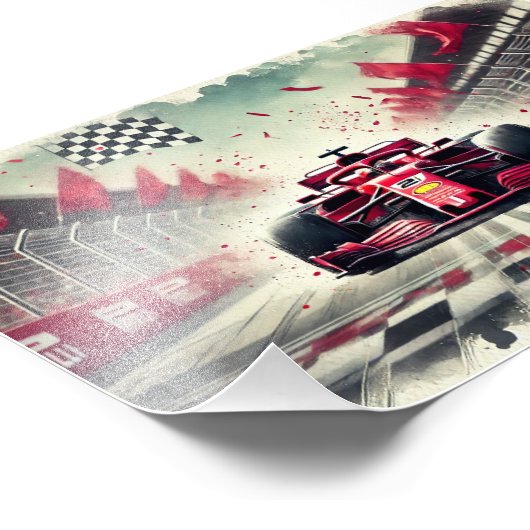 poster met formule 1 (Ecke)