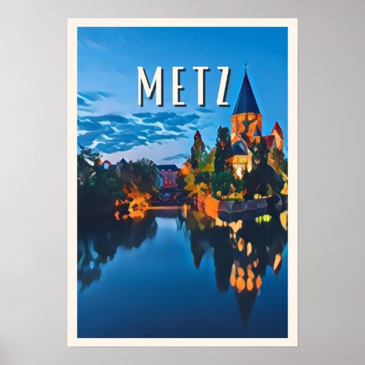Poster Metz Foto Vintage (Vorne)