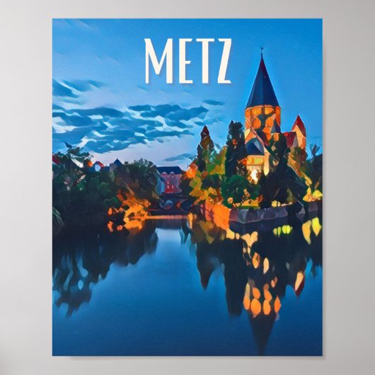 Poster Metz Foto Vintage (Vorne)