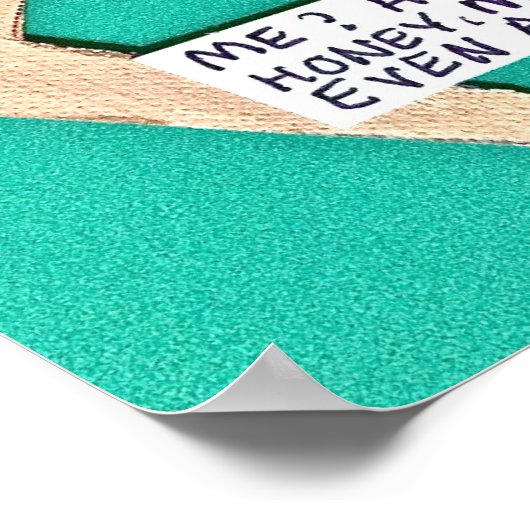 POSTER - "MICH? EINE MORGENPERSON?" (Ecke)