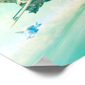 Poster Mikoyan-Gurevich MiG-21 Fishbed (Ecke)