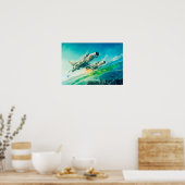 Poster Mikoyan-Gurevich MiG-21 Fishbed (Küche)