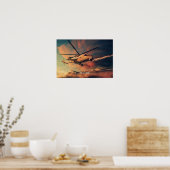 Poster Mil Mi-24 Hind (Küche)