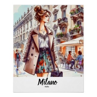 Póster Milano Poster