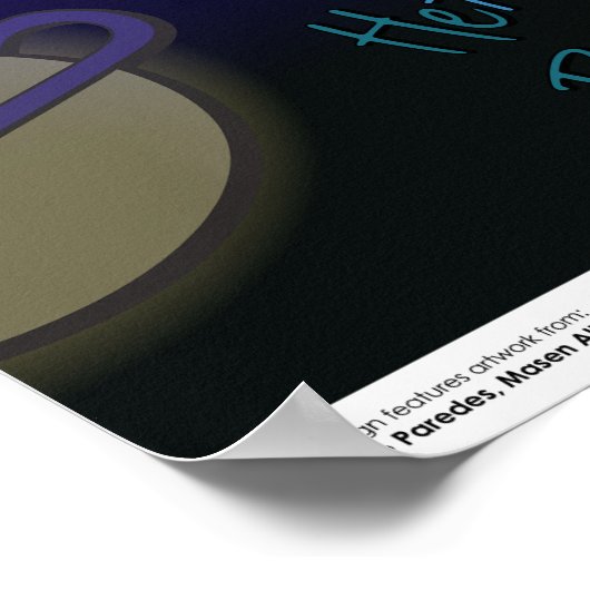 Poster - Milchstraße (Ecke)