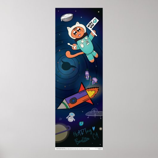 Poster - Milchstraße (Vorne)