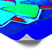 Poster-Misc/Abstrakt-Graffiti-Galerie 1 Poster (Ecke)