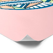 Poster "Miss Casey" (Ecke)