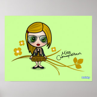 Poster "Miss Cosmopolitan"