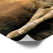 Poster mit afrikanischem Stolz/Print (Ecke)