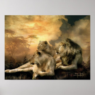 Poster mit afrikanischem Stolz/Print
