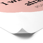 Poster mit Bibelvers 30 cm x 30 cm (Ecke)