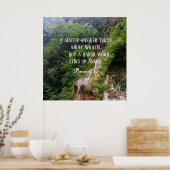 Poster mit Bibelverse (Küche)