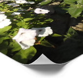 Poster mit bunten Blättern (Ecke)