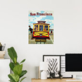 Poster mit Cooler San Francisco Print (Heimbüro)