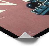 Poster mit der amerikanischen Zweiten Weltkrieg-Pr (Ecke)