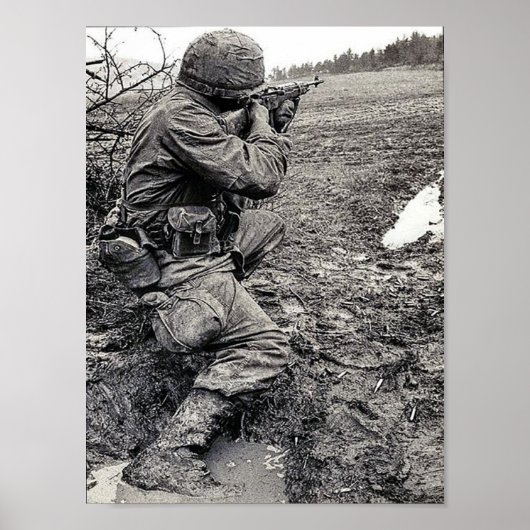 Poster mit der US-Armee in Vietnam (Vorne)