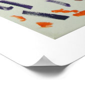 Poster mit Dreifachgefahr (Ecke)