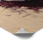 Poster mit Edwin Lord Weeks Gemälde (Ecke)