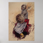 Poster mit Edwin Lord Weeks Gemälde (Vorne)