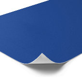 Poster mit Flagge der Niederlande (Ecke)