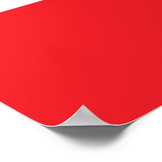 Poster mit Flagge des Libanon (Ecke)