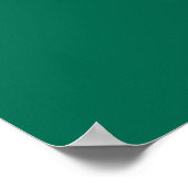 Poster mit Flagge von Bangladesch (Ecke)