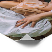 Poster mit Fotocollage der besten Freunde (Ecke)