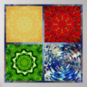 Poster mit fünf Elementen (Vorne)